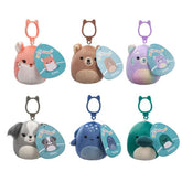 Squishmallows Plush Toys 3.5" 2024 Clip-On Squad Assortment A (Characters Ship Assorted) Simple Squishmallows